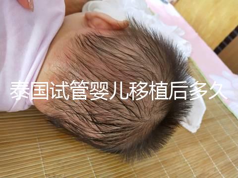 泰國試管嬰兒移植后多久能驗孕？準確時間節點告知！