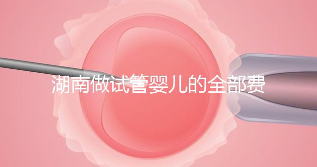 湖南做試管嬰兒的全部費(fèi)用大概是多少錢？附湖南試管嬰兒醫(yī)院排名一覽！