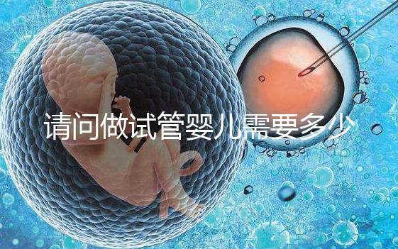 請問做試管嬰兒需要多少錢？