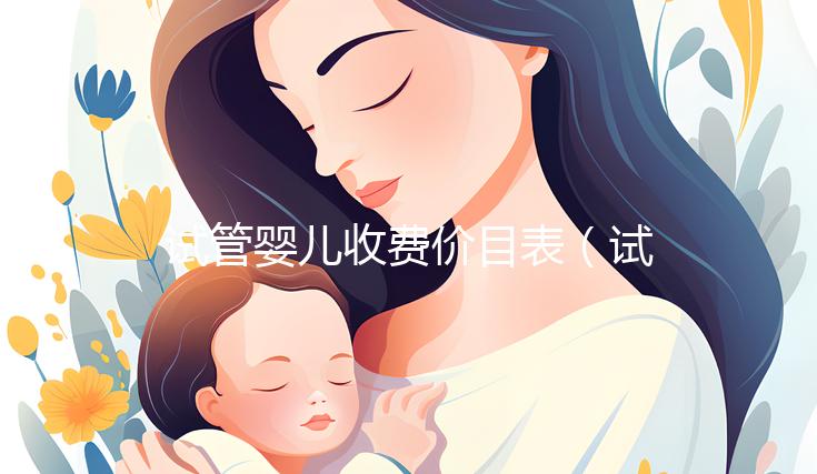 試管嬰兒收費(fèi)價(jià)目表(試管嬰兒收費(fèi)價(jià)目表2023)