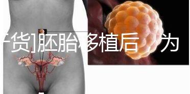 [干貨]胚胎移植后，為什么醫生告訴你不要提前懷孕？