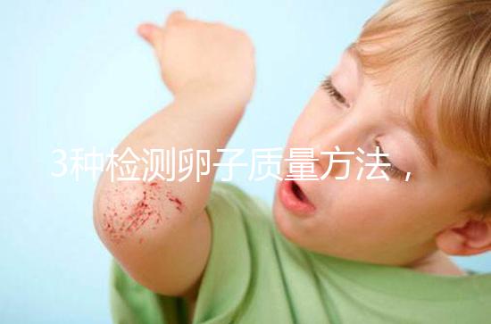 3種檢測卵子質量方法，怎么做才能促進卵泡發育